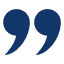 Quotation marks icon representing patient testimonials or reviews for Fletcher Family Dentistry.